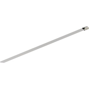 Schwaiger Edelstahlkabelbinder, 25 cm, für Solaranlagen, robust und korrosionsbeständig.