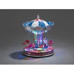 Konstsmide LED Szenerie Karussell 10 Lichter Bunt