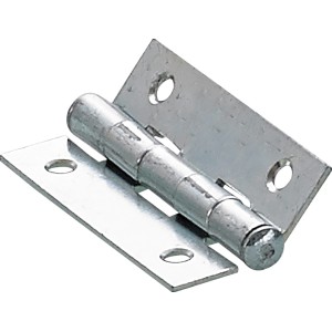 Hettich Scharnier, 40x25mm, verzinkt, für Möbelbau & Hobby.