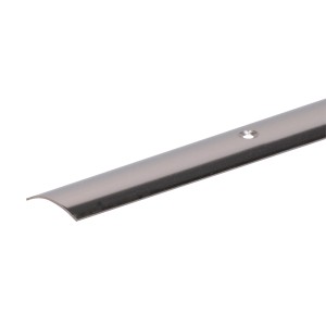 Edelstahl Bodenausgleichsprofil, 1 mm stark, 30 mm breit, 2000 mm lang.