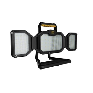 LED's Work Akku Arbeitsleuchte, 30W, klappbar, mit Tragegriff und Stativ.