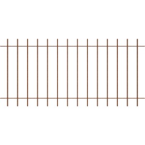 Eleo Gartenzaun Padua 192,5 cm x 90 cm Unbeschichtet