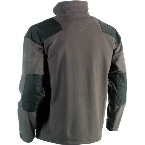 Herock Fleece-Jacke Mercury in Taupe, Größe M, mit verstärkten Schultern und Ellbogen.