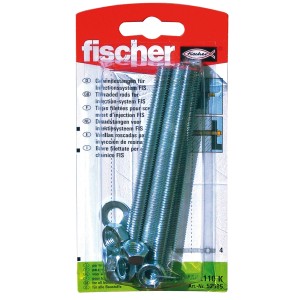 Fischer Injektions-Gewindeanker FIS GS M8 x 110 K, 4 Stück, für variable Befestigungen.