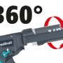 wolfcraft Kartuschenpresse MG 400, grau-türkis, mit 360° drehbarer Kartuschenschale für Silikon und Acryl.