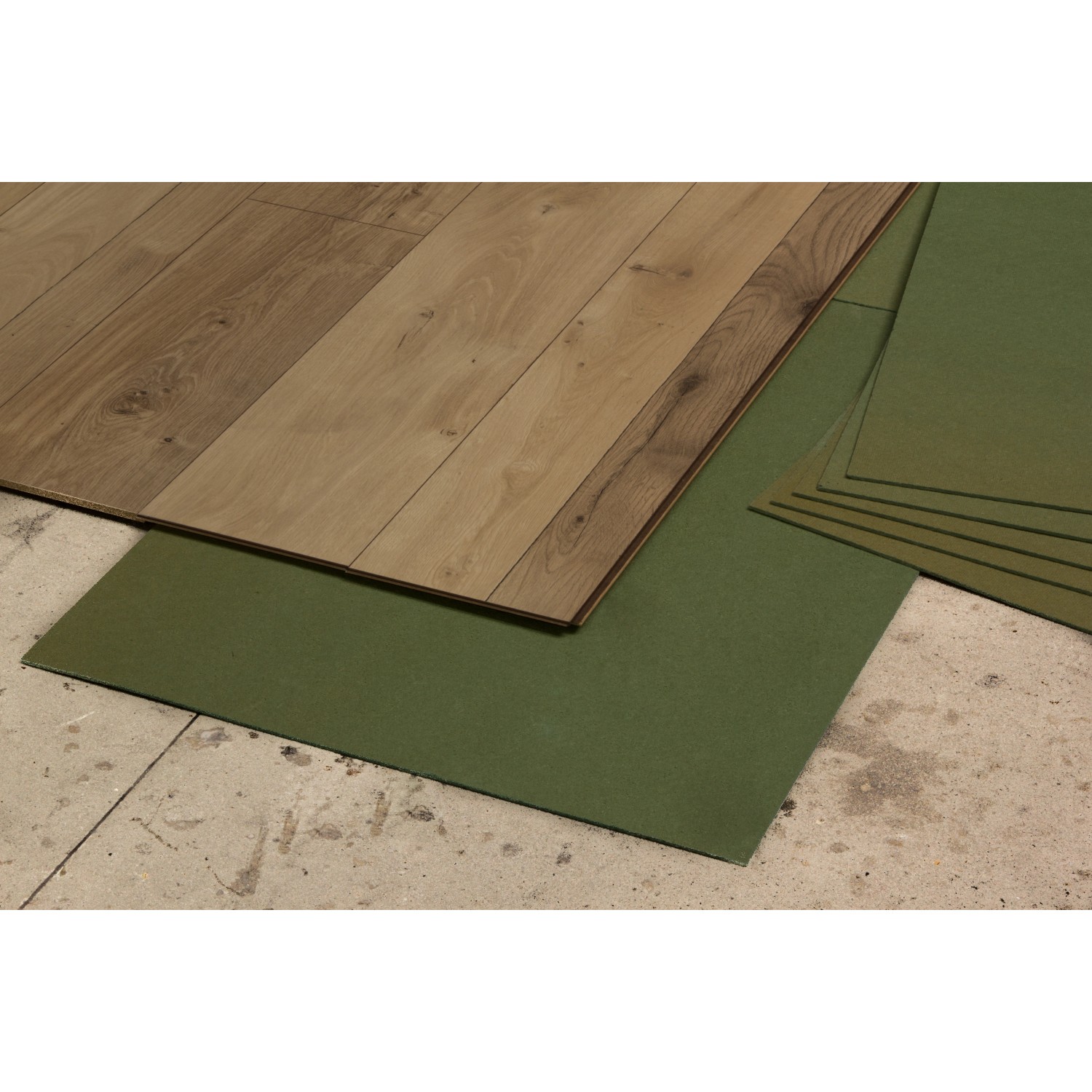 Equipped Trittschalldämmung 1004 für Laminat 7 m² Stärke 4 mm Olivengrün_2