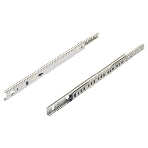 Hettich Kugelteilauszug 430 mm für Schubkästen mit 17 mm Nut.