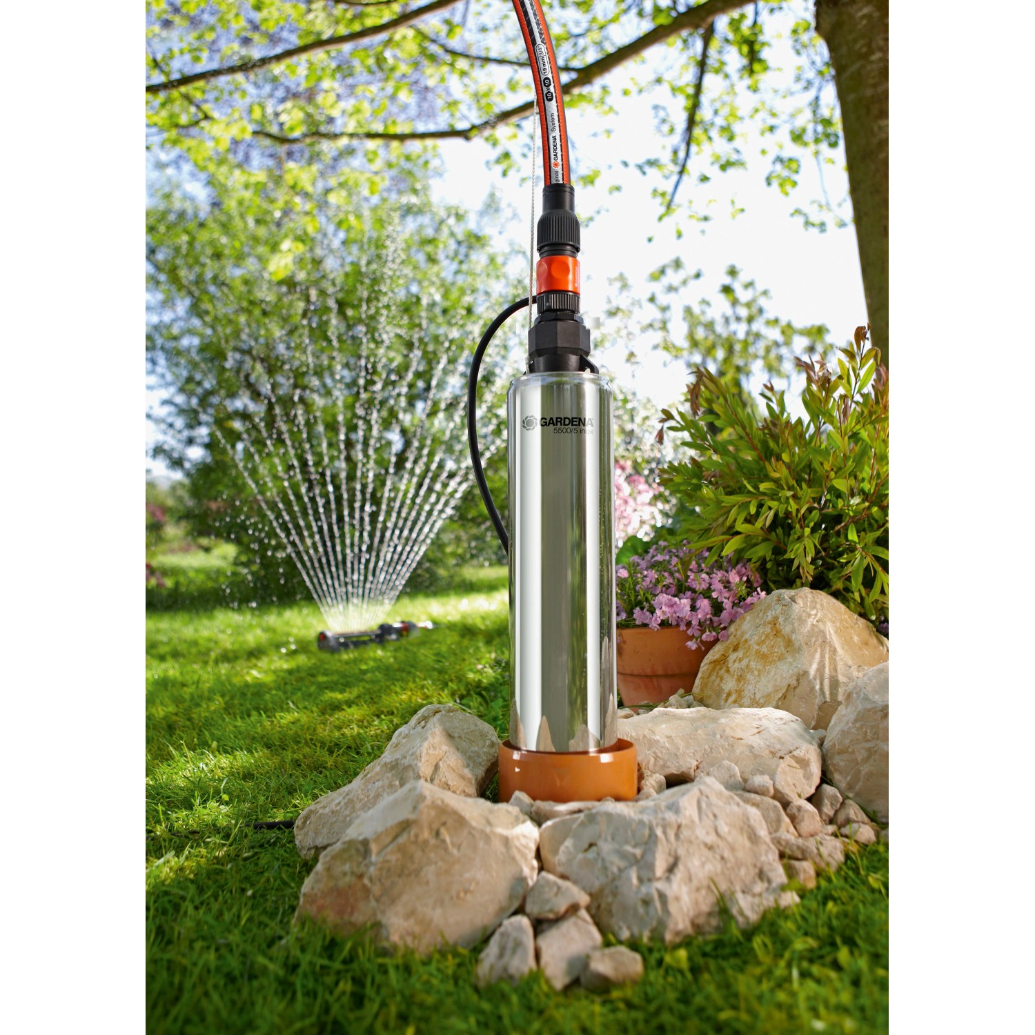 Gardena Tiefbrunnenpumpe 5500/5 Inox kaufen bei OBI