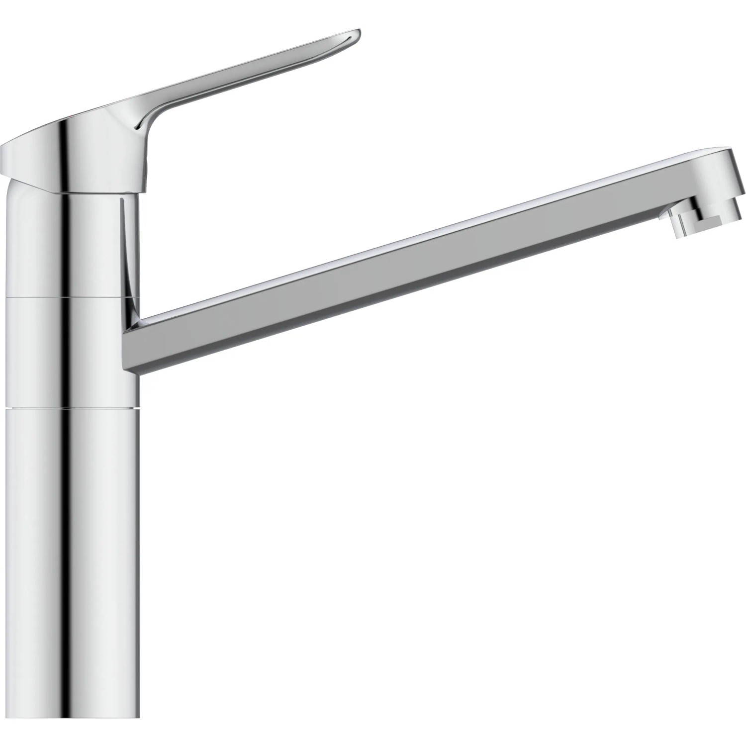 Ideal Standard Ceraflex Küchenarmatur mit Chrom-Finish und verlängertem Sockel.