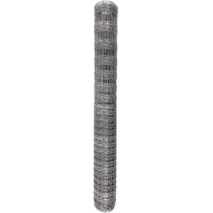Aufgerollter Knotengeflecht Crapal, 161 cm hoch, 50 m lang, mit Zink-Aluminium-Beschichtung.