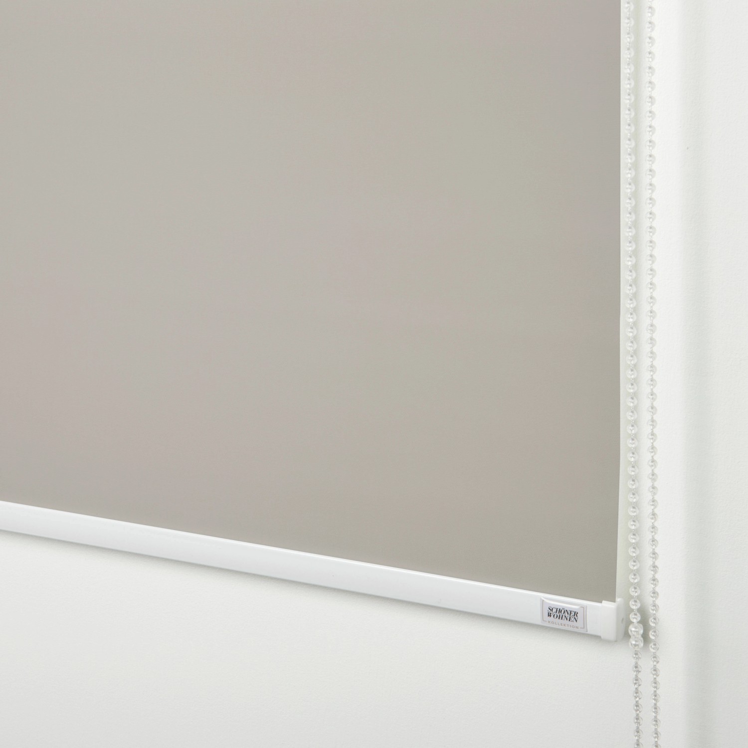 Schöner Wohnen Tageslicht-Rollo Tizia, 45x150 cm, beige. Lichtdurchlässiges Rollo für Fenster.