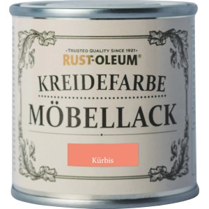 Rust-Oleum Kreidefarbe Möbellack Kürbis matt, 125ml Dose.