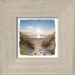 Bild mit Rahmen NCW Nordsee 34 cm x 34 cm