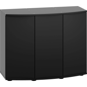 Schwarzer Juwel Aquariumunterschrank SBX Vision 180 für Aquarien, mit drei Türen.