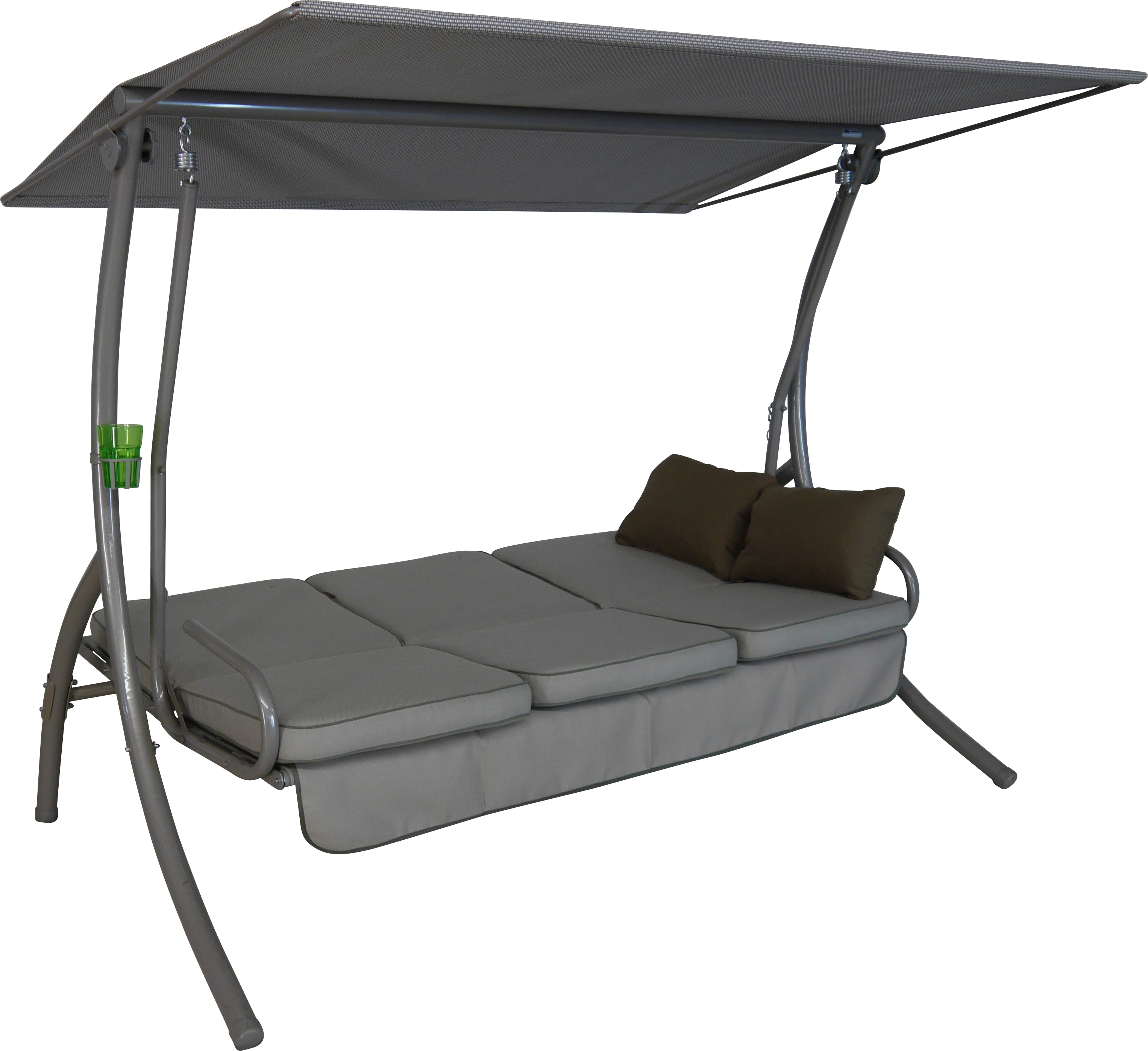 Angerer Hollywoodschaukel Primero Style 3Sitzer mit Liegefunktion