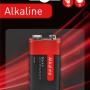 9V-Block Batterie E Alkaline für Geräte wie Taschenlampen und Spielzeug.