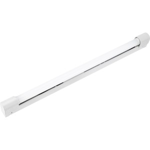 Weiße LED Lichtleiste (9W) für Innenräume, Detailansicht.