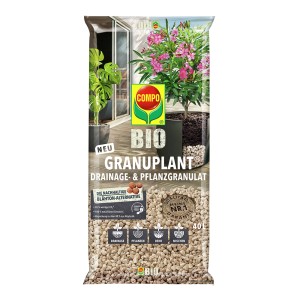Sack Compo BIO Granuplant Drainage- und Pflanzgranulat, 40L, zur Bodenverbesserung und Drainage.