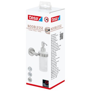 Tesa Seifenspender Nooblesse Edelstahloptik