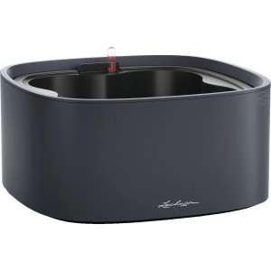 Lechuza® Pflanzgefäß Pila Color Stick-System 35 cm x 35 cm x 17 cm Schiefergrau