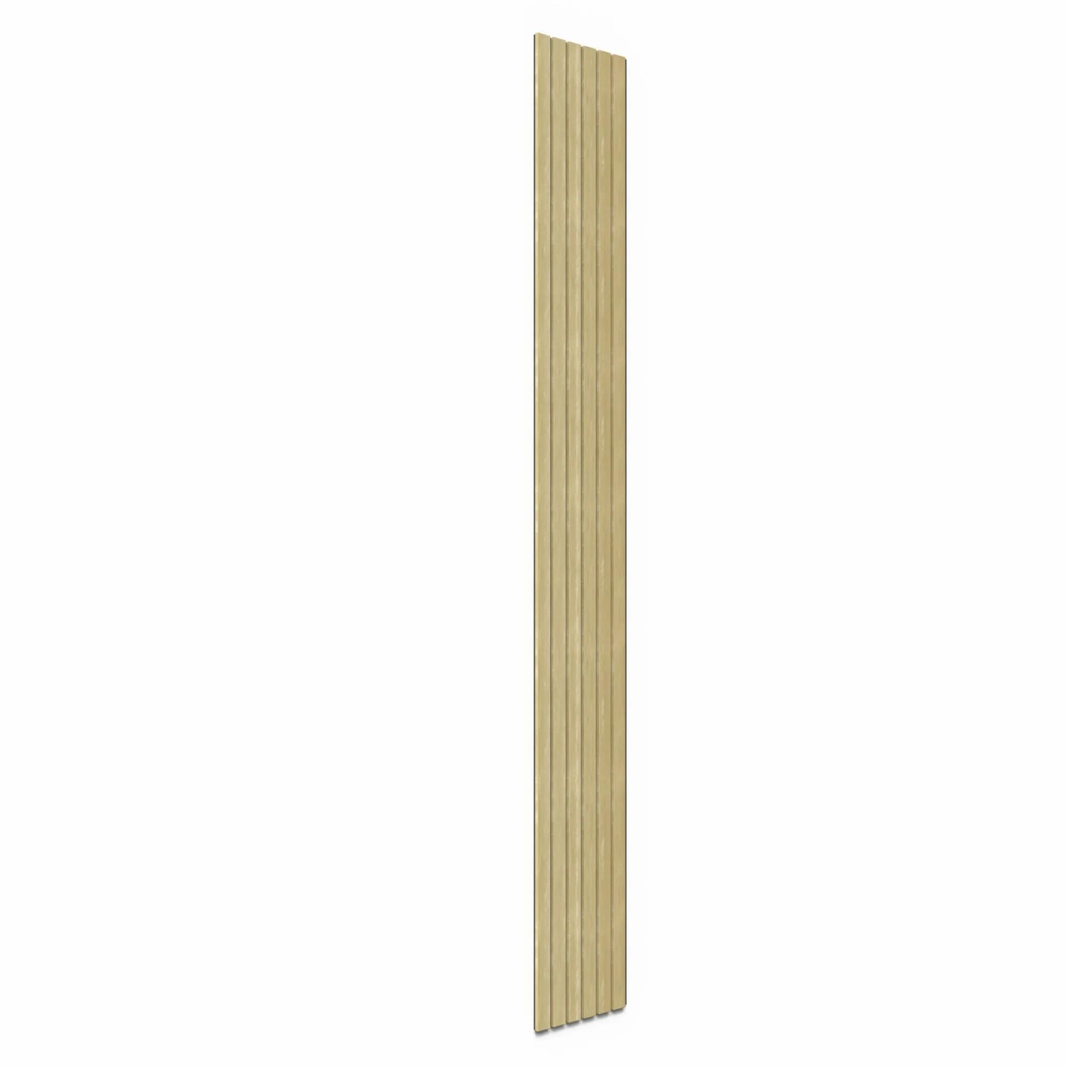 Akustikpaneel Lux Esche, 30x240cm, 2er-Set. Holzpaneel zur Schallabsorption.
