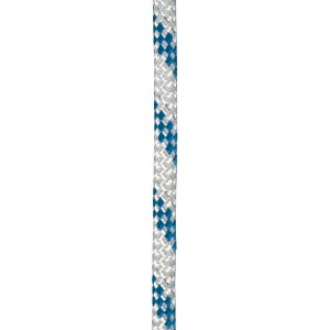 Seilflechter Atlantik Compakt Schot, Ø 5mm, weiß-blau, für Boot-Zubehör.