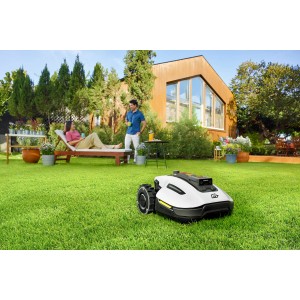 Mammotion Mähroboter Yuka Mini 600: Automatisches Rasenmähen im Garten.