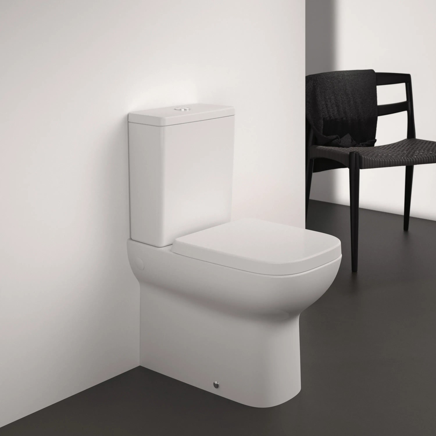 Ideal Standard i.life S WC-Sitz, Wrapover Design, Weiß. WC-Sitze für jedes Bad.