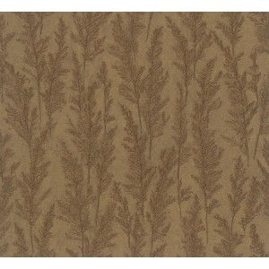 Marburg Vliestapete Natural Opulence mit floralem Goldmuster.