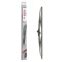 BOSCH ClassicWiper 500UE Scheibenwischerblatt mit Verpackung. Dunkles Wischerblatt für einfache Autoreparatur.