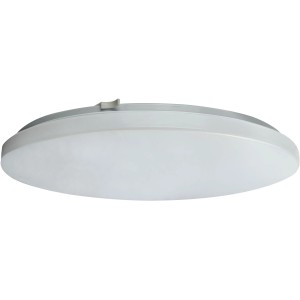 LED-Wand- und Deckenleuchte Weiß 24 W Rund Stahl