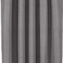 Dunkelgrauer OBI Vorhang im 2er-Set mit Tunnelzug, 135x250 cm, ideal zur Verdunkelung.