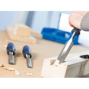 LUX-TOOLS Comfort Stechbeitel-Set 4-teilig