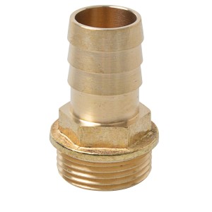 Kirchhoff Schlauchanschluss aus Messing, 26,4 mm (3/4 AG) x 20 mm (3/4)