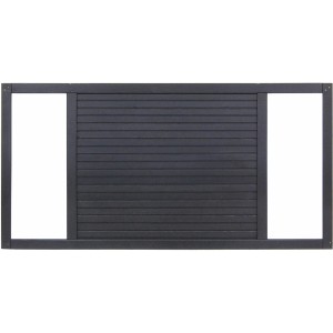 Sichtschutzzaun Element Duo Anthrazit 90 cm x 180 cm