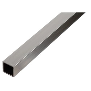 Edelstahl Vierkantrohr, 20x20x1000 mm, für vielseitige Anwendungen.