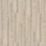 Click-Vinylboden Landhausdiele Eiche Polar, helle Holzoptik mit Maserung.