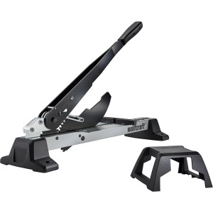 wolfcraft Vinyl- und Laminatschneider VLC 1000 für Laminat & Vinyl bis 14mm Stärke.