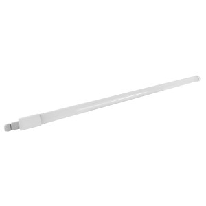 Weiße REV Ritter LED-Feuchtraumlichtleiste Slim Pro, 146 cm, für Innen- und Außenbereiche.