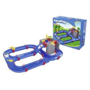 AquaPlay - Wasserbahn Harbour - 63-teiliges Spieleset