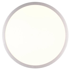 Titanfarbene Trio Deckenlampe Yuma, Ø 40 cm, mit LED und Dimmfunktion.