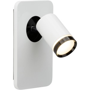 Dimmbarer LED-Spot Sol von AEG, weiß/schwarz, für Wand- oder Deckenmontage.