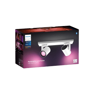 Philips Hue Smart-LED-Deckenleuchte Argenta White & Color Ambiance 2er Spot