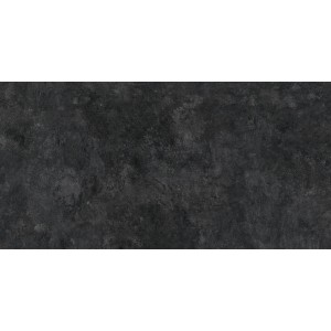 Feinsteinzeug Bodenfliese in Anthrazit, glasiert und matt, 60x120 cm.