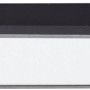 Schwarzes, dimmbares LED-Panel Jacinda, 120x30 cm, für Deckenmontage. Moderne LED-Deckenleuchte.
