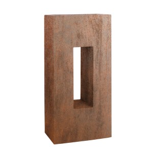 Pflanzwerk Hochbeet Pflanzkübel Vista Premium Frostbeständig 92 cm Rost