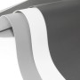 Emuca Antirutschmatte für Schublade Textileffekt Länge 20m x 480mm Kunststoff Grau_3