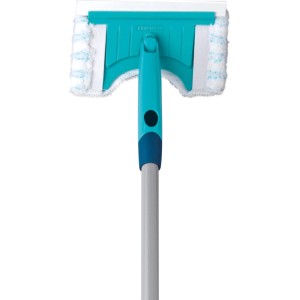 Leifheit Badwischer Bath Cleaner mit Mikrofaserbezug und Abziehlippe für Reinigungsgeräte.