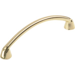 Glänzender Messing Möbelgriff 912 für Schränke und Schubladen.