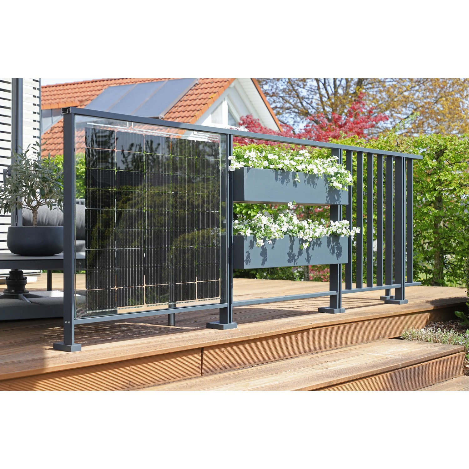 blumenbank blumenständer Blumenregal Balkon, Pflanzenregal aus Massivholz, 6 Ebenen Blumentrepp –  techstudio.ch